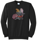 Women's Dumbo T-Shirt Disney Ladies Tee Shirt S-XL Bling Sweatshirt