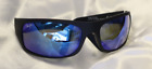 MAUI JIM Polarized Sunglasses MJ 202-2M Peahi Matte Black Frame with CASE