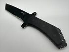 Boker Plus Fixed Blade Knife Armed Forces Tactical Tanto 440C W/ Sheath