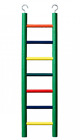 Prevue Hendryx 7-rung Wood Bird Ladder - Multi-color