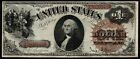 1880 $1 BETTER GRADE Large Size United States Legal Tender Spiked Seal Note!