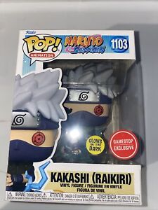 Funko Pop Naruto : KAKASHI (Raikiri) #1103 Glows Vinyl Special Edition