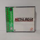 Metal Gear Solid (PS1 Playstation 1, 1998)  Complete With Manual CIB