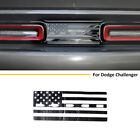 For Dodge Challenger Soft Carbon Rear Tailgate Center Cover Sticker Accessories (For: 2019 Dodge Challenger)