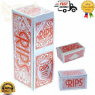 RIPS Red Cigarette Regular Rolling Paper Rolls 7 meters 10 x Rolls (1 Full Box)