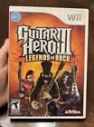 Guitar Hero 3 III Legends of Rock (Nintendo Wii) Complete w Manual CIB TESTED