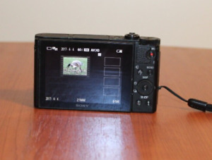 SONY Cyber-Shot DSC-HX80 Digital Camera - 18.2MP - Full HD - Wi-Fi USED