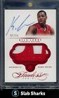 2013 PANINI FLAWLESS KYLE LOWRY GAME-WORN JERSEY PATCH AUTO /15 #PA-KL