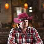 Men'S Western Cowboy Rodeo Hat Wide Brim Felt Style Cowboy Riding Hat
