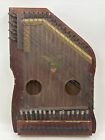 New ListingAntique Wooden Lap Dulcimer Harp 19” Long x 13” Wide United States Crest