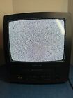 New ListingEmerson EWC1303 13” CRT TV VCR Combo VHS Retro Gaming VCR Not Working
