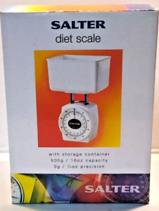 SALTER  Diet Scale with Storage Container HOUSEWARES 16oz