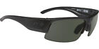 Spy Flyer Men's Semi-Rimless Wrap Sunglasses w/ 2 Bonus Lenses - 683344229492