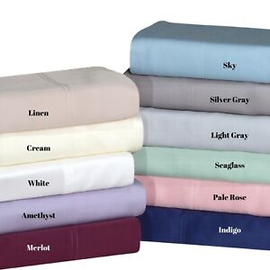 DTY Bedding Luxuriously Soft 100% Bamboo 4-Piece Sheet Set Pre-owned