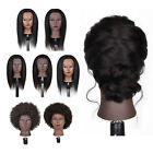 Hair Mannequin Head Cosmetology for Braiding Curling Coiling Practice Head