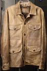 Overland Jimmy Suede Medium Leather Jacket Genuine Leather CHARITY!