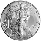 2017 $1 American Silver Eagle 1oz BU