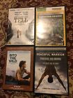 4 DVD Documentary lot Supertramp Into the wild Grizzly Nat Geo Stories Drama