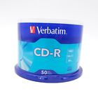 Verbatim CD-R 700MB 80 Minute 52x Recordable Blank Disc Data And Music - 50 Pack