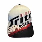 90’s Y2K Triton Boats Adjustable Embroidered Boat Fishing Hat /Cap