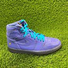 Nike Air Jordan 1 Retro Mens Size 12 Purple Athletic Shoes Sneakers AJ5997-555