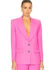 Roland Mouret Single Breasted Jacket in Pink