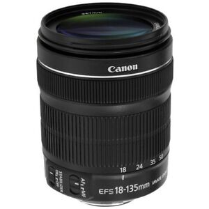 Canon 18-135 mm f/3.5- 5.6 EF-S IS STM Lens White Box Bulk Package