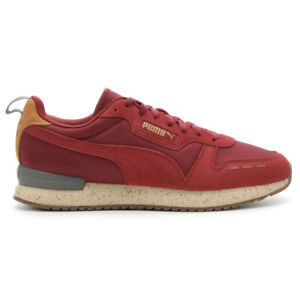 Puma R78 Lux Lace Up  Mens Red Sneakers Casual Shoes 39176901