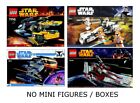 LEGO 7256, 7913, 8016, & 75039 - Star Wars - 4 Set Lot - NO MINI FIGURES / BOX
