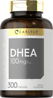 DHEA 100mg | 300 Capsules | Non-GMO & Gluten Free Supplement | by Carlyle