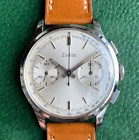Vintage 60's Zodiac Chronograph Ref. 501 881 Silver Dial Wristwatch - Serviced