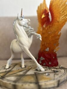 Very rare Holland Studio Fables ‘Genises’  Unicorn And Phoenix Figurine.