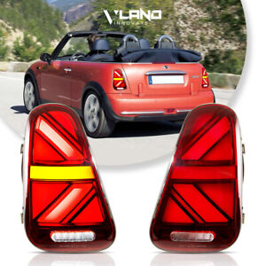 RED VLAND LED Tail Lights For 2001-2006 BMW Mini R50 R52 R53 Cooper S Animation (For: More than one vehicle)