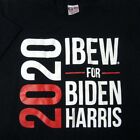 IBEW ® For Biden Harris 2020 - Local 838 - Black - XL Large T Shirt New