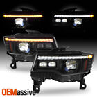 For 14-21 jeep Grand Cherokee LED Projector Headlights Switchback Welcome Lamp (For: 2015 Jeep Grand Cherokee)