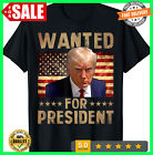 Wanted Donald Trump For President 2024 Trump Mug Shot T-Shirt S-5XL