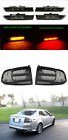 6PCS COMBO Black/Clear Tail + Smoke LED Side Marker Lights For 2004-08 Acura TL (For: 2008 Acura TL)
