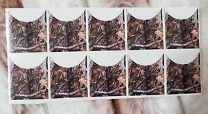 Waterslide Nail Decal Tips Set Of 10 - Camo French Tips