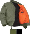 Concealed Carry Reversible Bomber CCW Flight Jacket Air Force MA-1 Coat