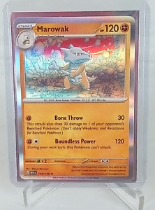 Marowak Hp 120 Holo #105 Pokémon Card 2023