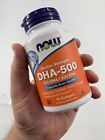 Now Foods DHA-500 Double Strength - 90 Softgels FRESH, Supports Brain Health!