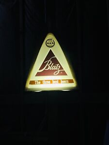 (VTG) Blatz beer light , Approximately 10” X 7” , Pre- Owned.