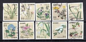 Japan 2021 ¥84 Nature Record Series 1, (Sc# 4472a-j), used