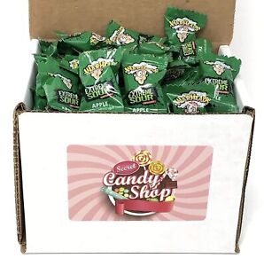 Warheads Candy Extreme Sour, Bulk in Box Candies (Individually Wrapped) Apple