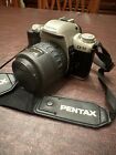 Pentax ZX-50 35MM SLR Film Camera W 35-80MM lens *TESTED*