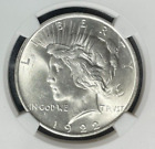 1922 PEACE SILVER DOLLAR ~NGC MS 63 ~BEAUTIFUL COIN~