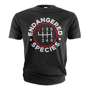 Endangered Species Shirt Mens Manual Car Shirts Gift For Men Car Enthusiast Gift