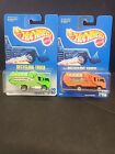 Hot Wheels recycling truck #143 Lot Of 2 Variations