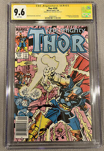 Thor 339 CGC 9.6 ❄️ White Pages! ❄️ 1st Stormbreaker - Signed by Walt Simonson