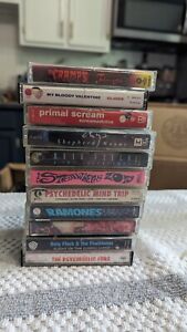 Lot Of 11 Cassettes New Wave, Psychedelic VERY RARE Tapes The Cramps